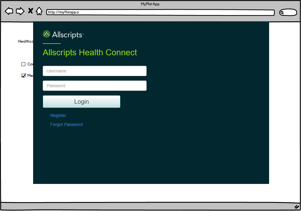 SMART on FHIR Patient Login with AHC