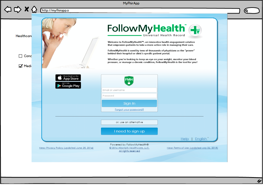 SMART on FHIR Patient Login with FMH